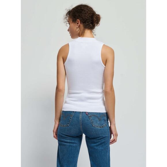 Nation Ltd Joan Tank White - S - Picture 4 of 6